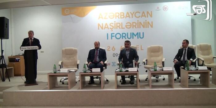 Azərbaycan naşirlərinin I forumu keçirilib